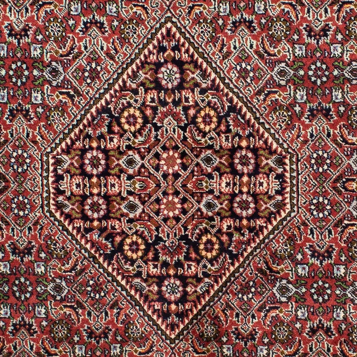 Persisk tæppe - Bijar - 218 x 140 cm - rød