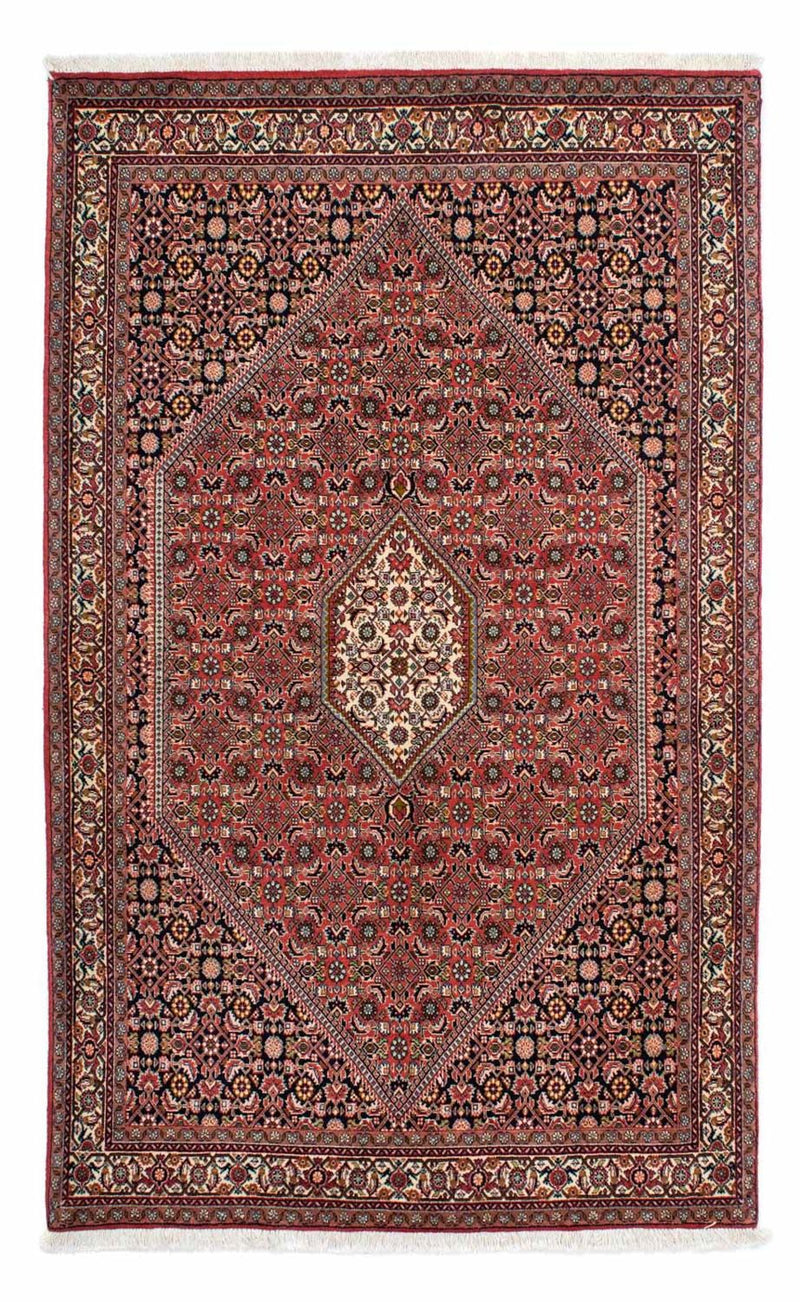 Persisk tæppe - Bijar - 218 x 137 cm - rød