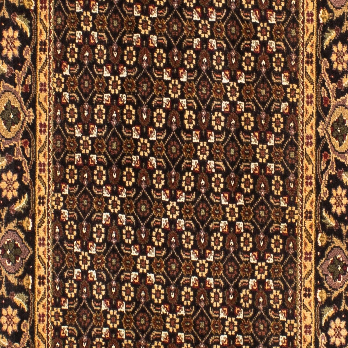 Løber Persisk tæppe - Tabriz - 295 x 68 cm - flerfarvet