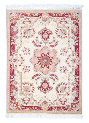 Persisk tæppe - Tabriz - Royal - 84 x 59 cm - beige