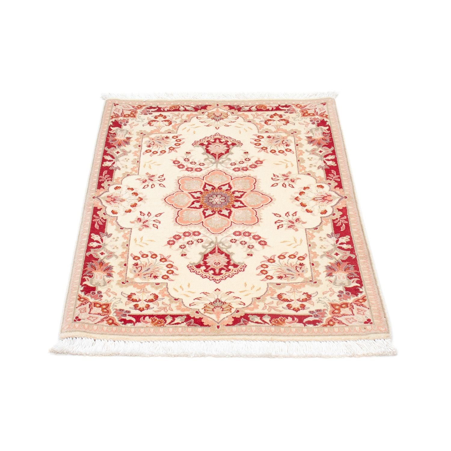 Persisk tæppe - Tabriz - Royal - 84 x 59 cm - beige