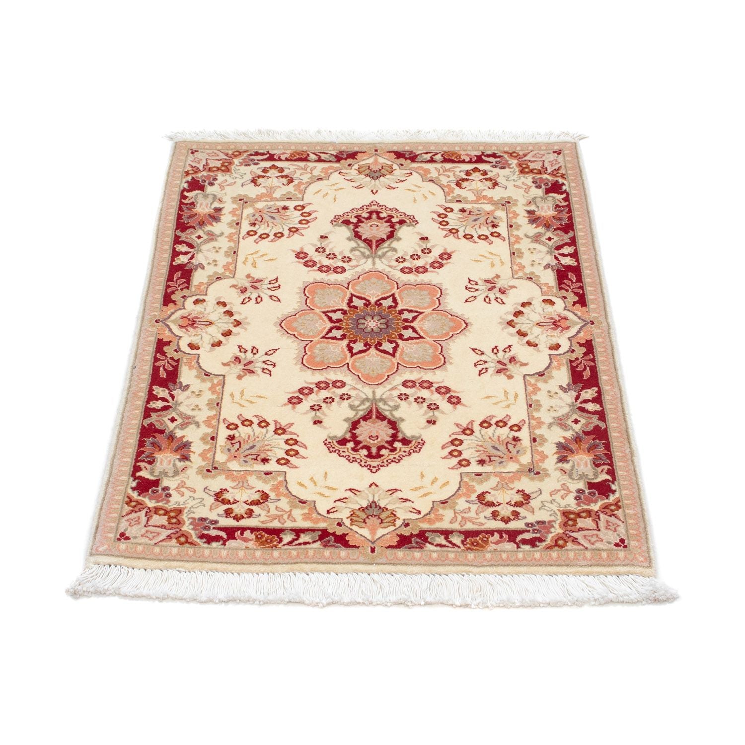 Persisk tæppe - Tabriz - Royal - 85 x 60 cm - beige