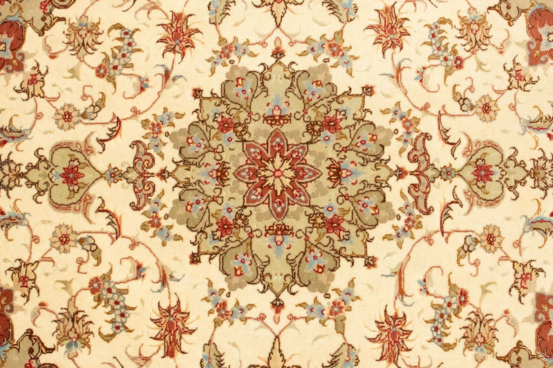 Persisk tæppe - Tabriz - Royal - 143 x 103 cm - beige