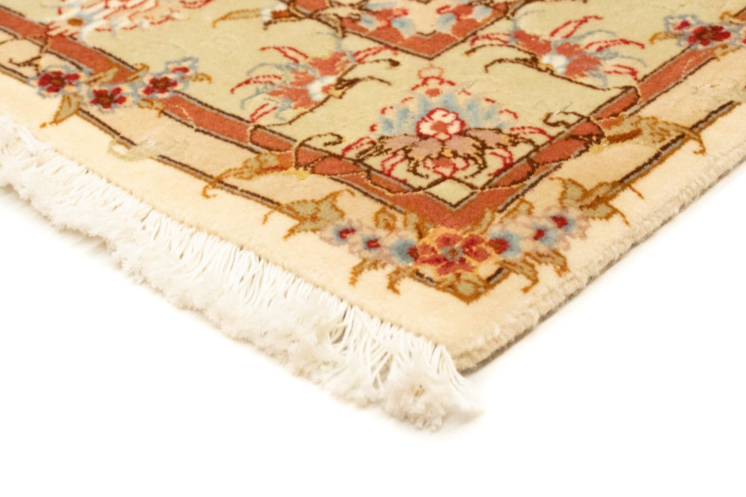 Persisk tæppe - Tabriz - Royal - 143 x 103 cm - beige
