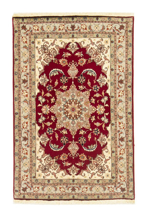 Persisk tæppe - Tabriz - Royal - 152 x 100 cm - rød