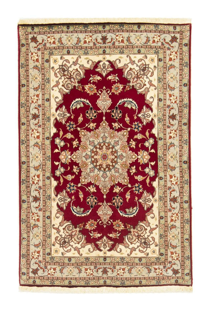 Persisk tæppe - Tabriz - Royal - 152 x 100 cm - rød