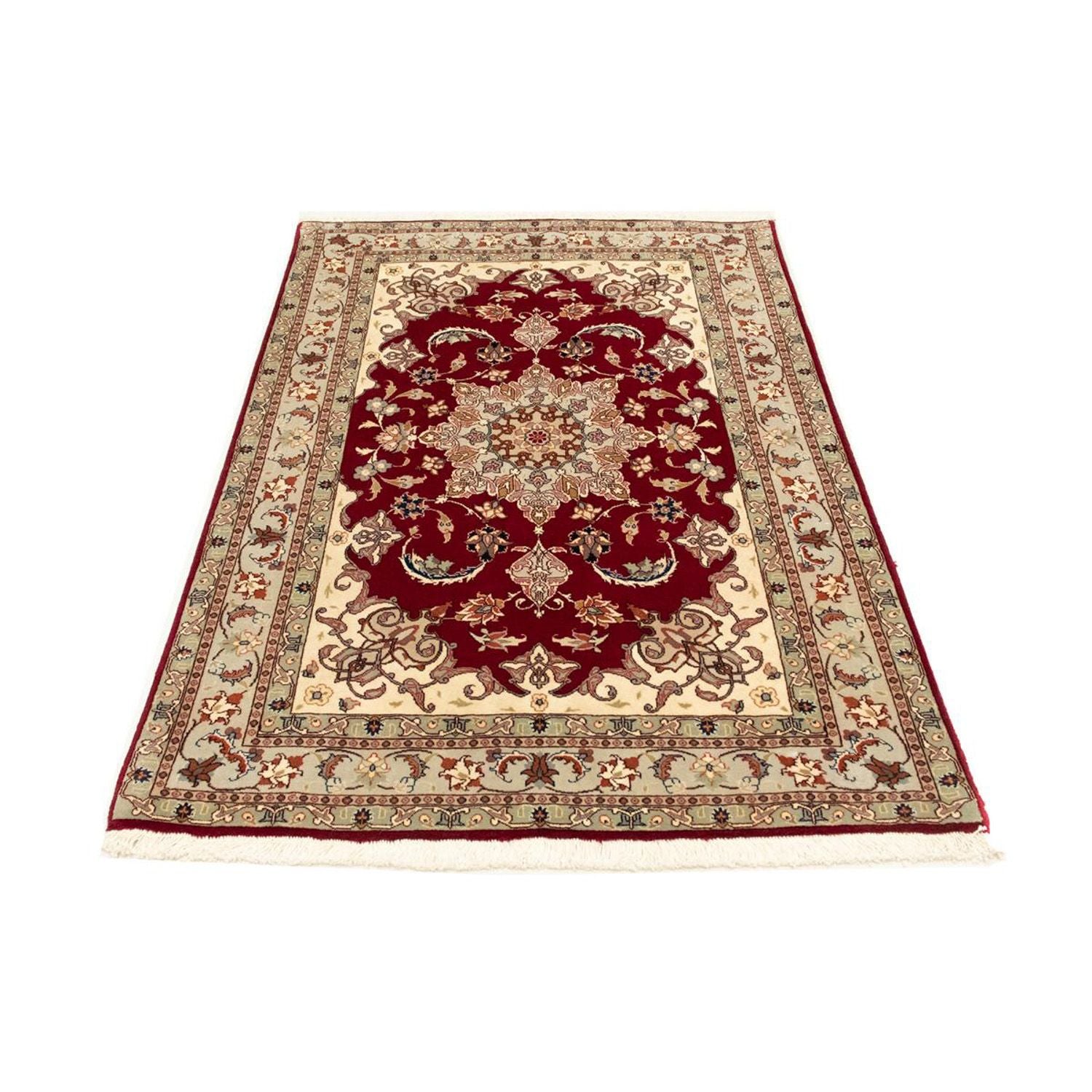Persisk tæppe - Tabriz - Royal - 152 x 100 cm - rød