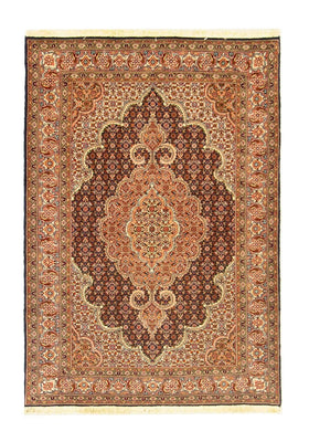 Persisk tæppe - Tabriz - Royal - 145 x 101 cm - sort