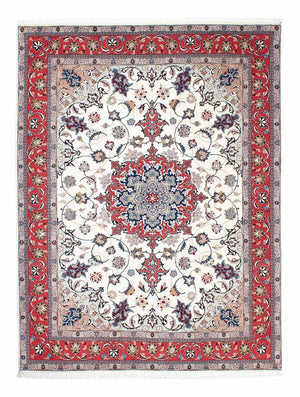 Persisk tæppe - Tabriz - Royal - 202 x 147 cm - beige