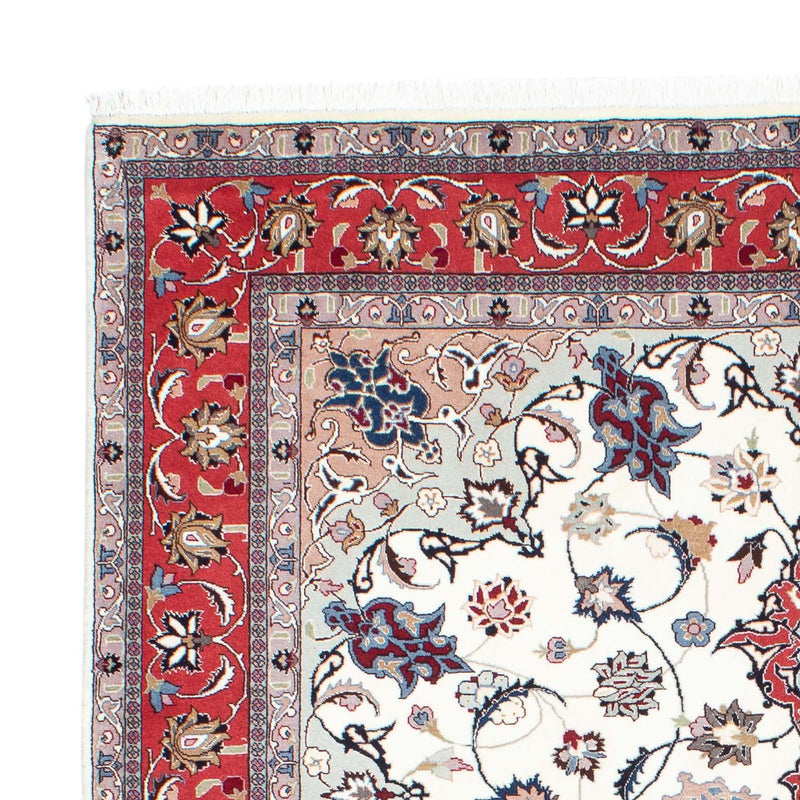 Persisk tæppe - Tabriz - Royal - 202 x 147 cm - beige