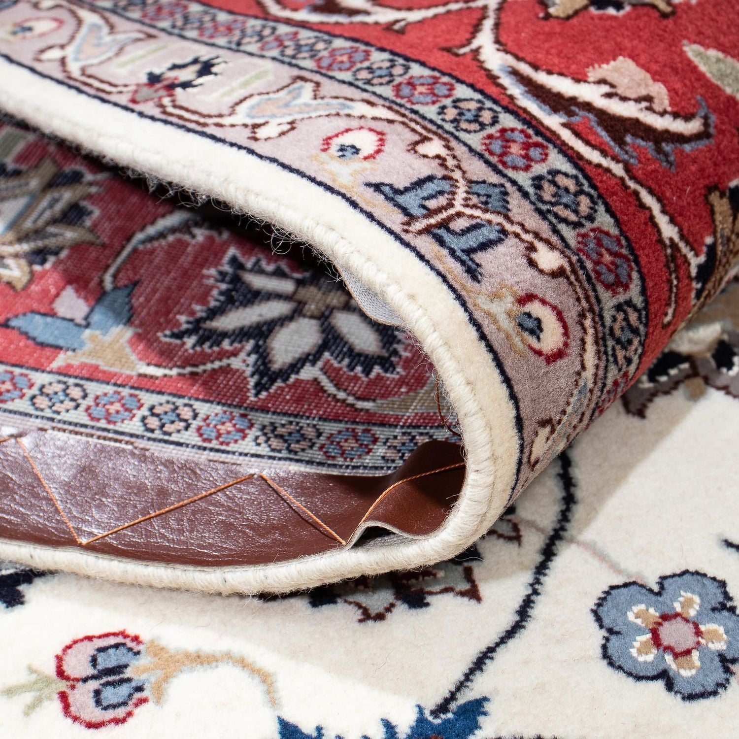 Persisk tæppe - Tabriz - Royal - 202 x 147 cm - beige