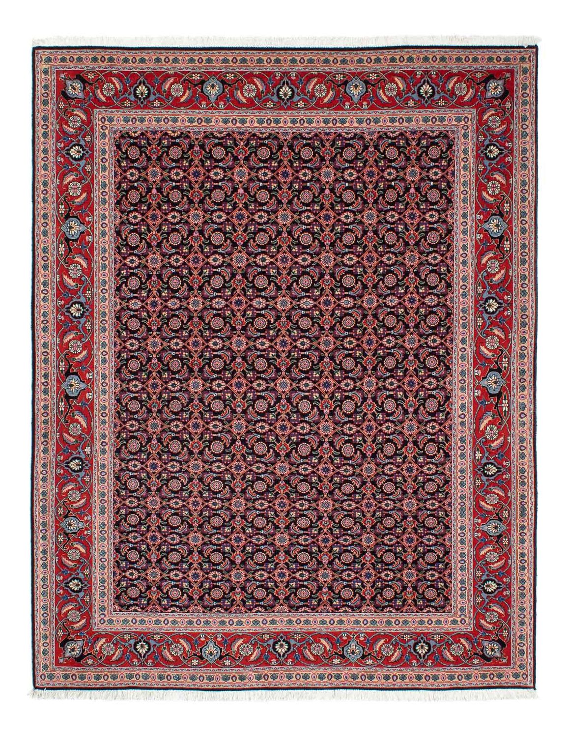 Persisk tæppe - Tabriz - 202 x 151 cm - rød
