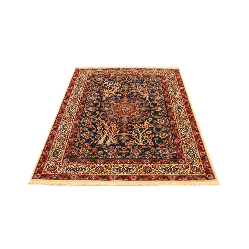 Persisk tæppe - Isfahan - Premium - 155 x 103 cm - sort