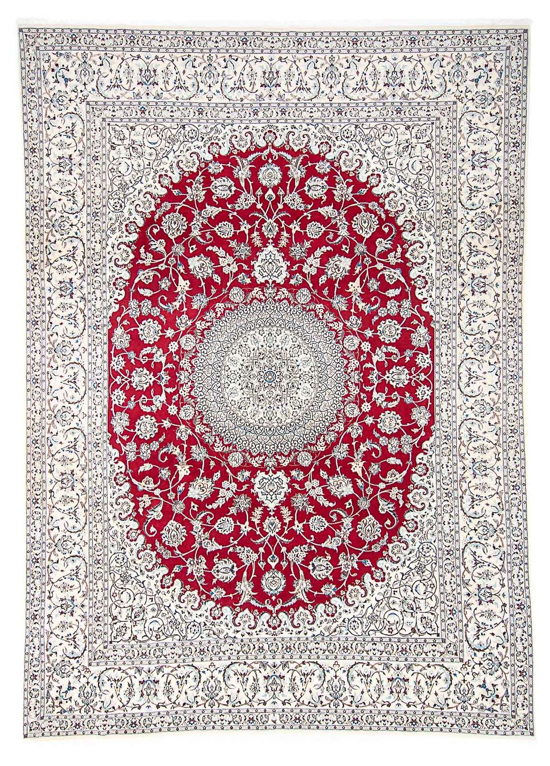 Persisk tæppe - Nain - Royal - 411 x 295 cm - rød
