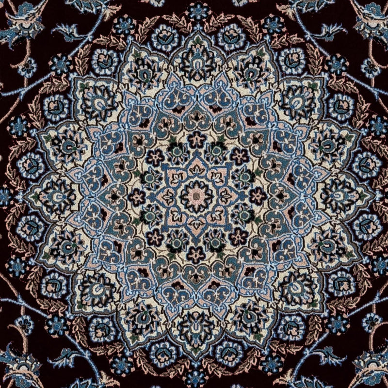Persisk tæppe - Nain - Royal - 347 x 248 cm - sort