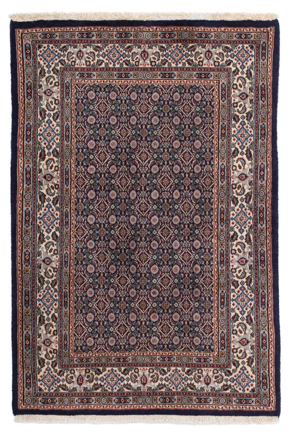 Persisk tæppe - Classic - 143 x 94 cm - mørkeblå