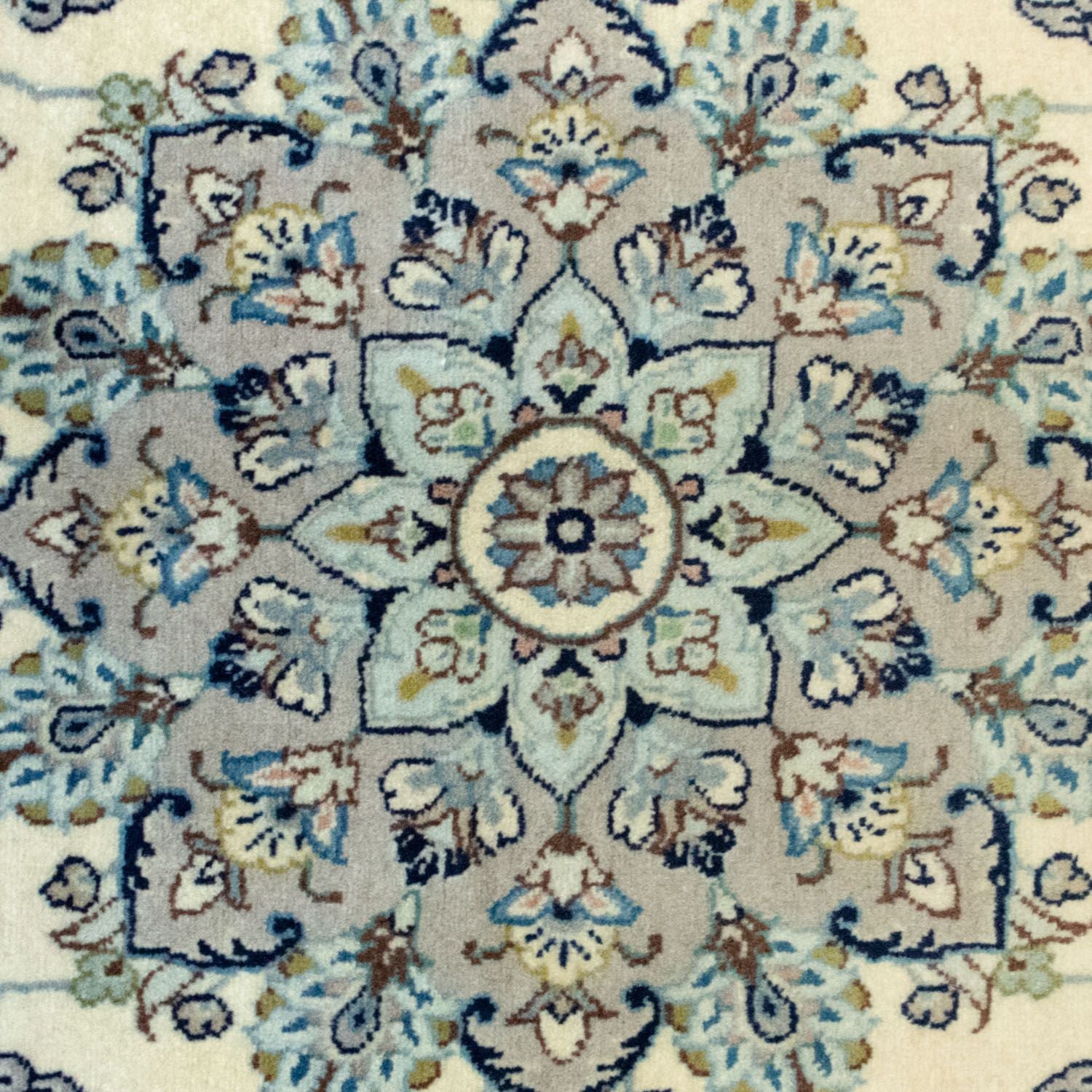 Persisk tæppe - Keshan - 210 x 137 cm - beige