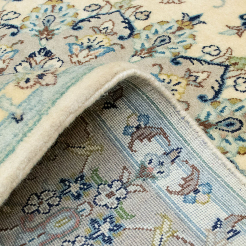 Persisk tæppe - Keshan - 210 x 137 cm - beige