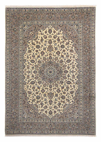 Persisk tæppe - Keshan - 352 x 248 cm - beige