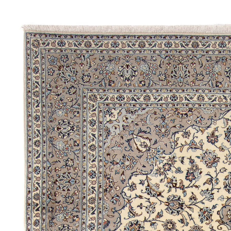 Persisk tæppe - Keshan - 352 x 248 cm - beige