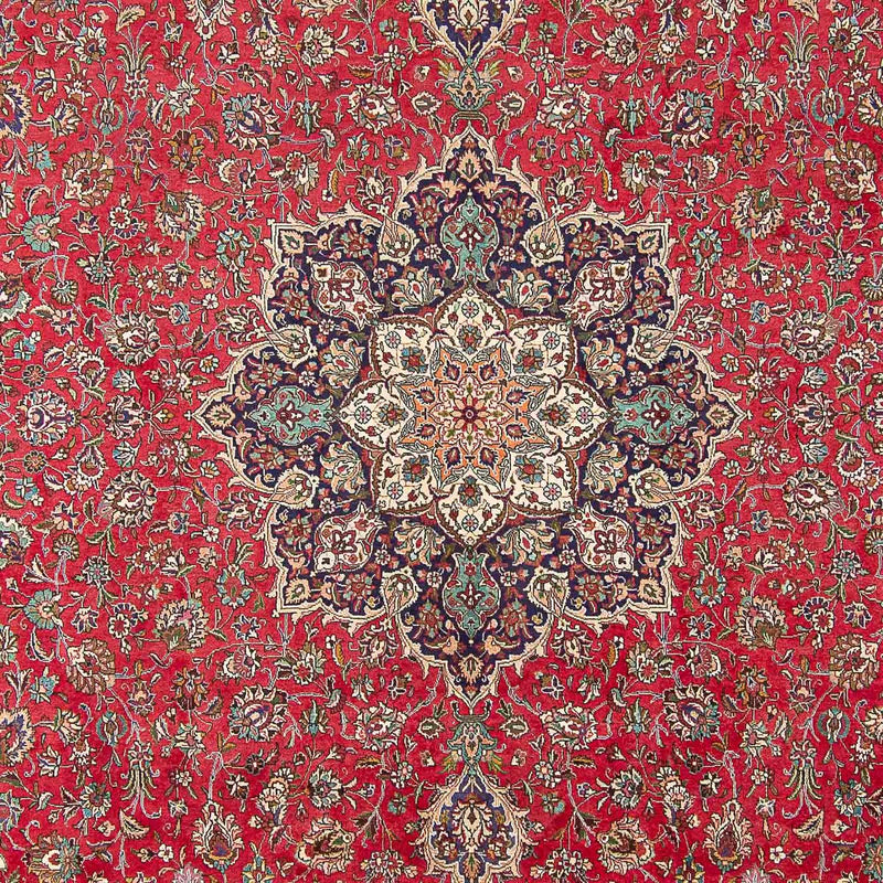 Persisk tæppe - Tabriz - Royal - 405 x 300 cm - rød