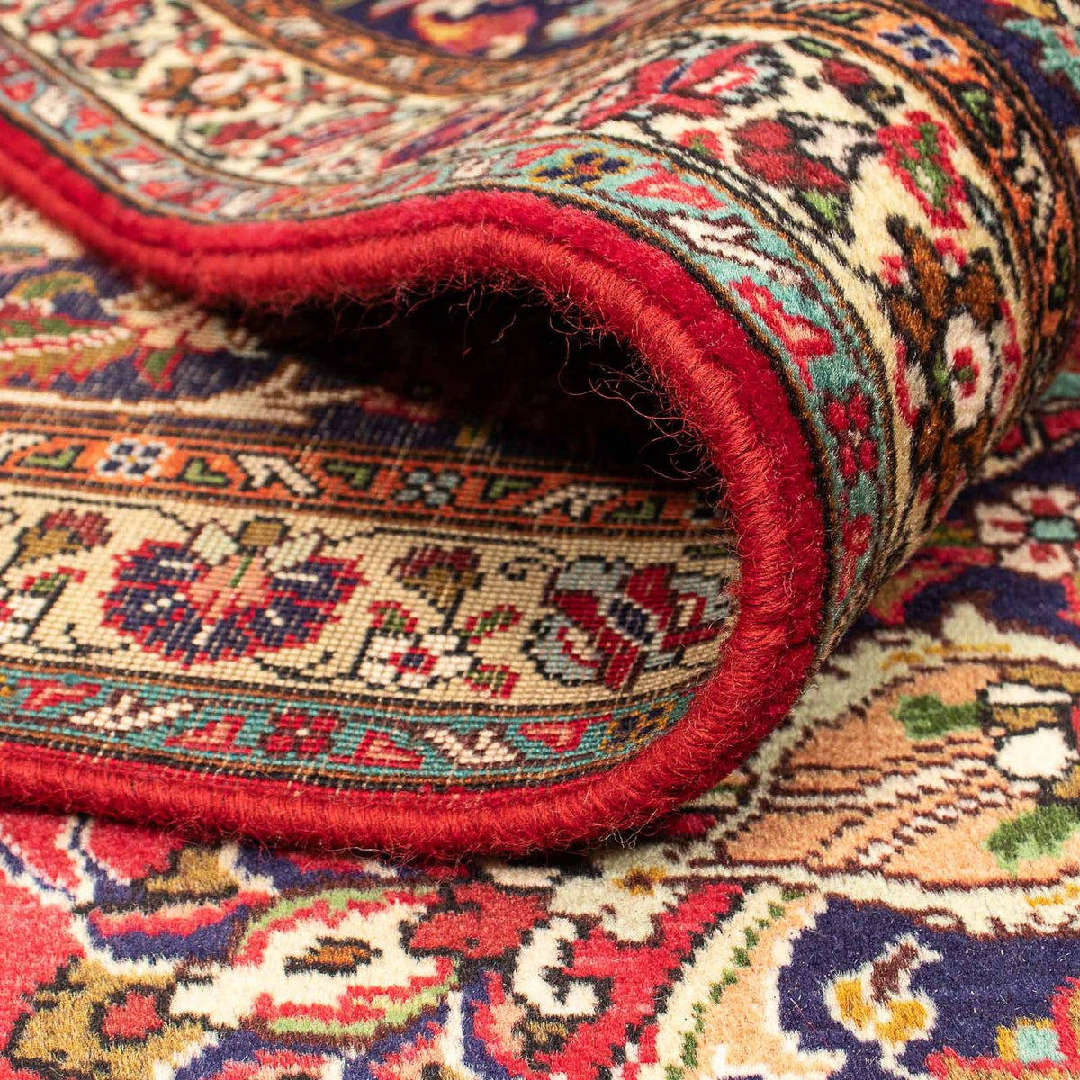 Persisk tæppe - Tabriz - Royal - 405 x 300 cm - rød