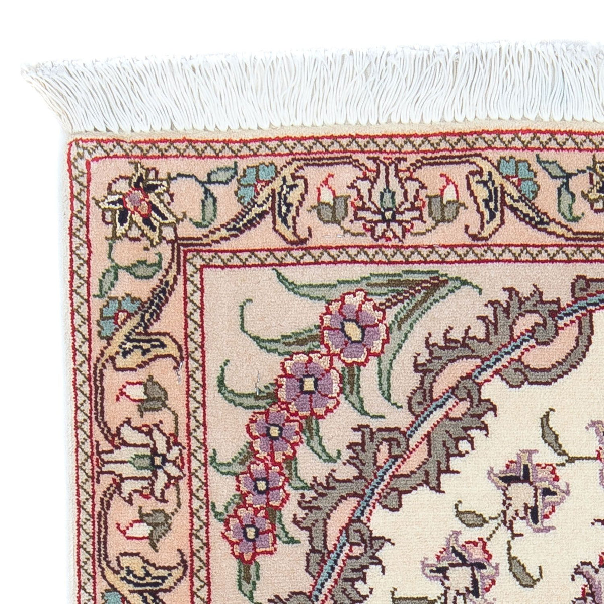 Persisk tæppe - Tabriz - Royal - 90 x 60 cm - beige