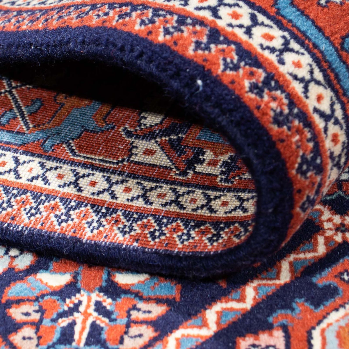 Persisk tæppe - Nomadisk - 254 x 167 cm - flerfarvet