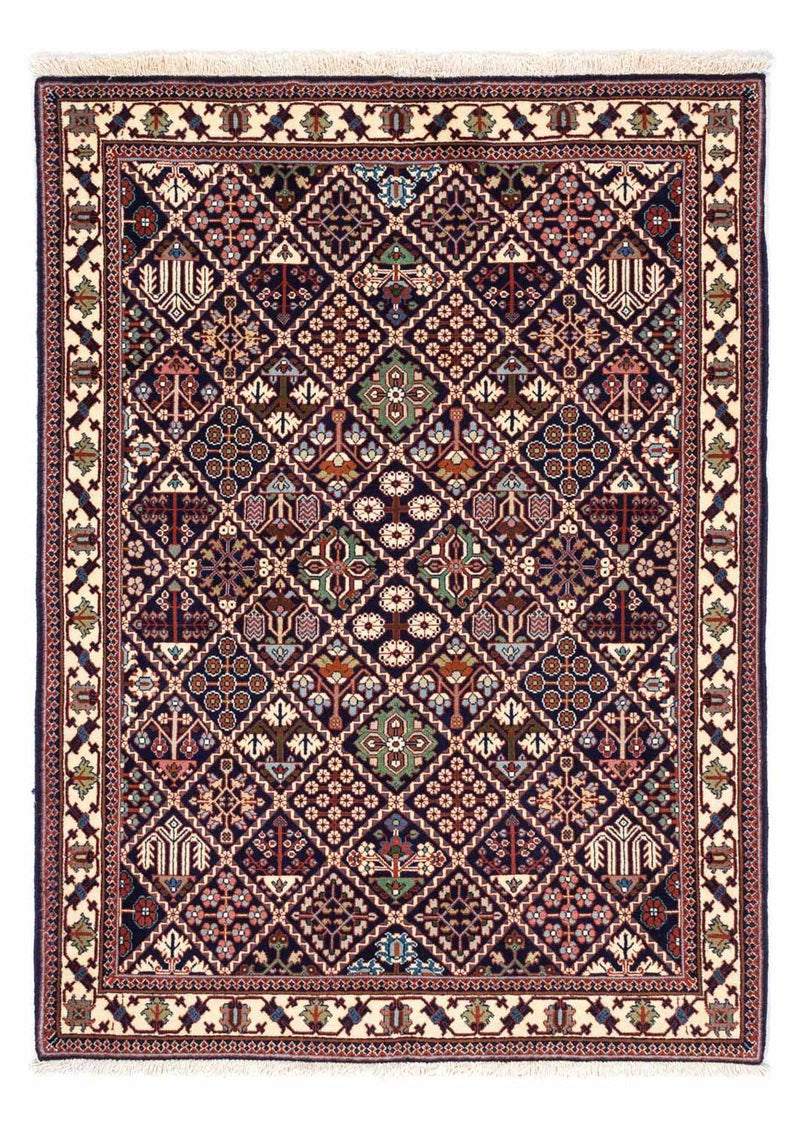 Persisk tæppe - Nomadisk - 153 x 111 cm - mørkeblå