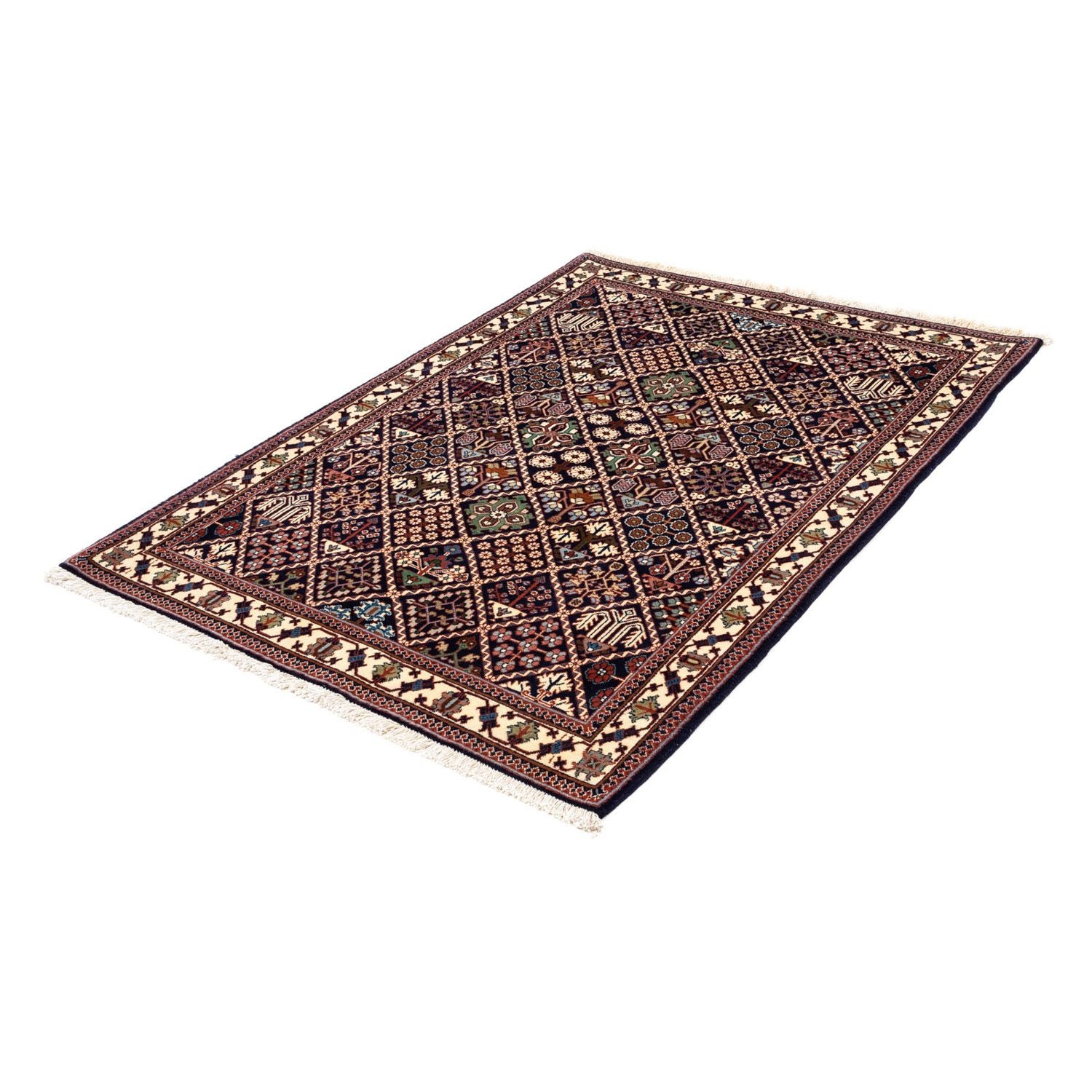 Persisk tæppe - Nomadisk - 153 x 111 cm - mørkeblå