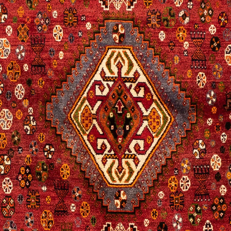 Persisk tæppe - Nomadisk - 284 x 168 cm - mørkerød