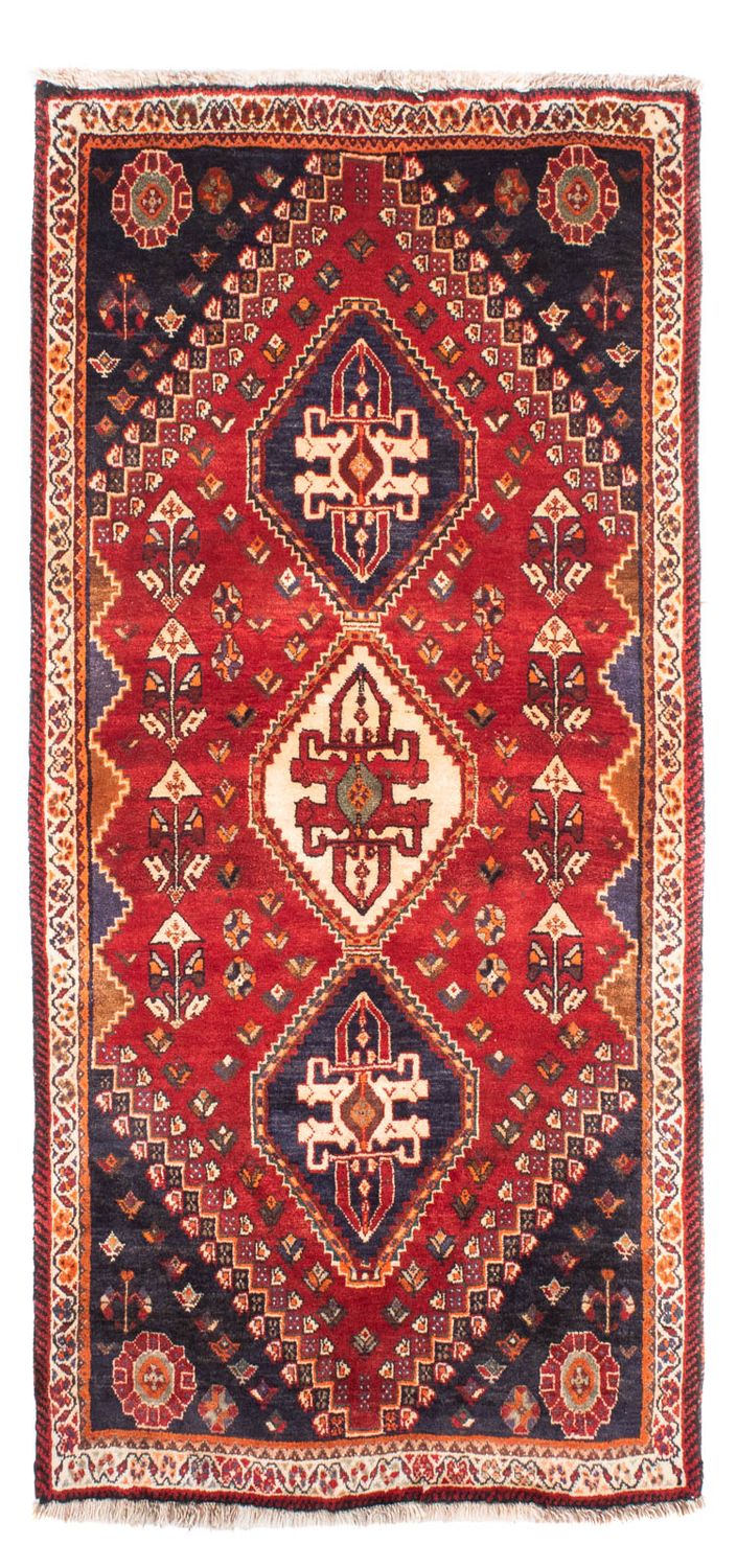 Løber Persisk tæppe - Nomadisk - 172 x 83 cm - mørkerød