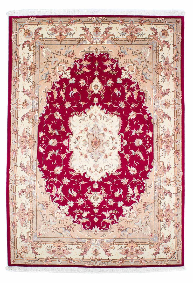 Persisk tæppe - Tabriz - Royal - 235 x 164 cm - rød