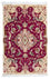 Persisk tæppe - Tabriz - Royal - 90 x 60 cm - mørkerød