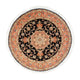Tabriz - 50 Raj Tæppe 100x100cm - Persisk tæppe