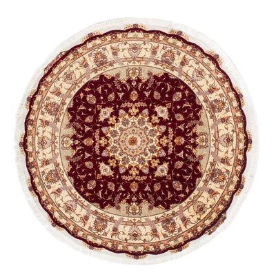 Tabriz - 50 Raj Tæppe 155x155cm - Persisk tæppe