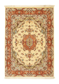 Persisk tæppe - Tabriz - Royal - 143 x 102 cm - beige