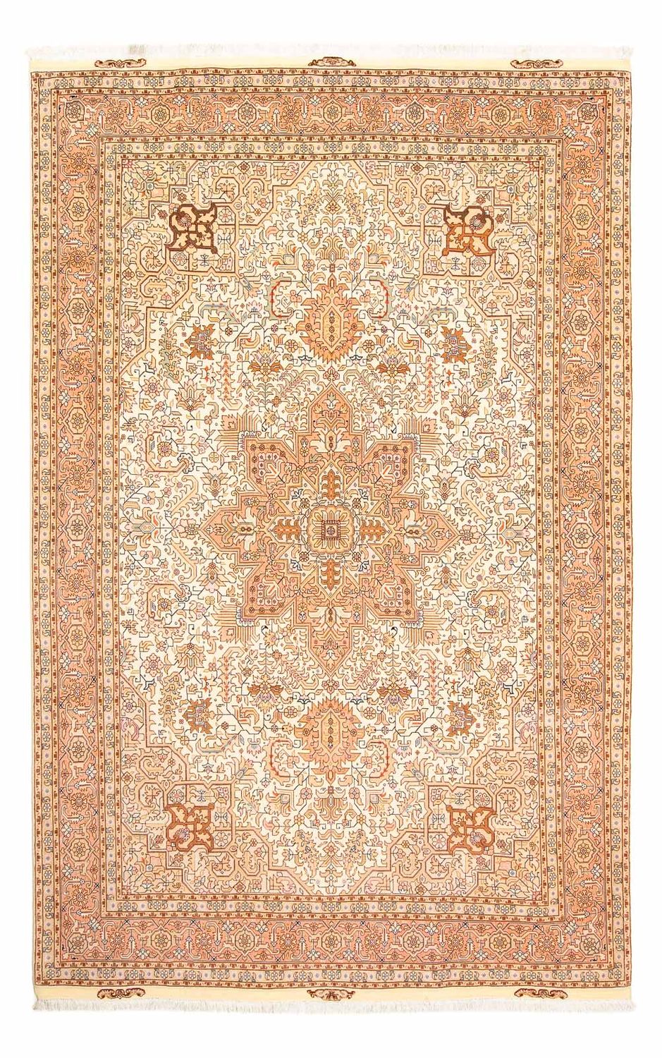 Persisk tæppe - Tabriz - Royal - 308 x 202 cm - beige