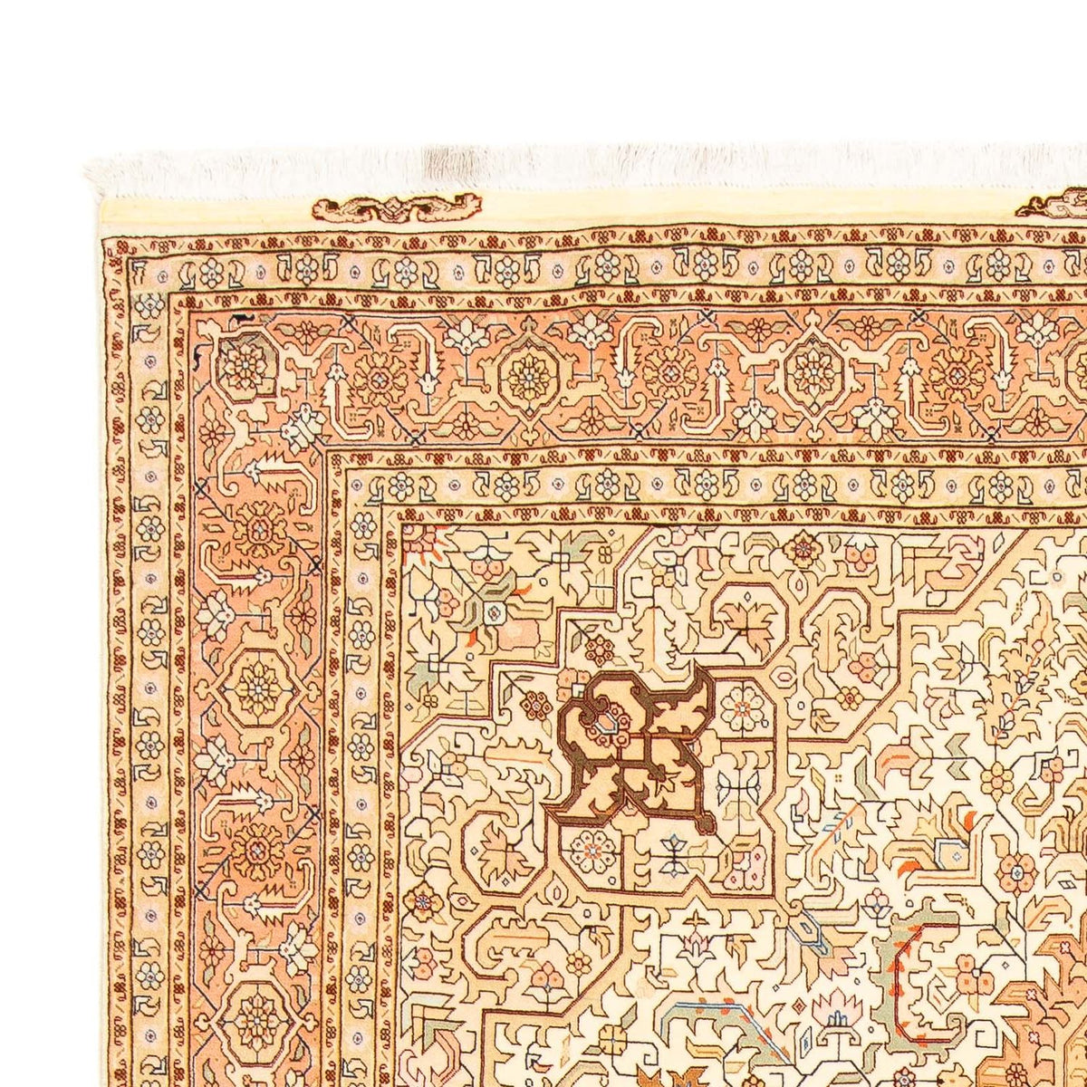 Persisk tæppe - Tabriz - Royal - 308 x 202 cm - beige
