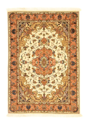 Persisk tæppe - Tabriz - Royal - 148 x 103 cm - beige