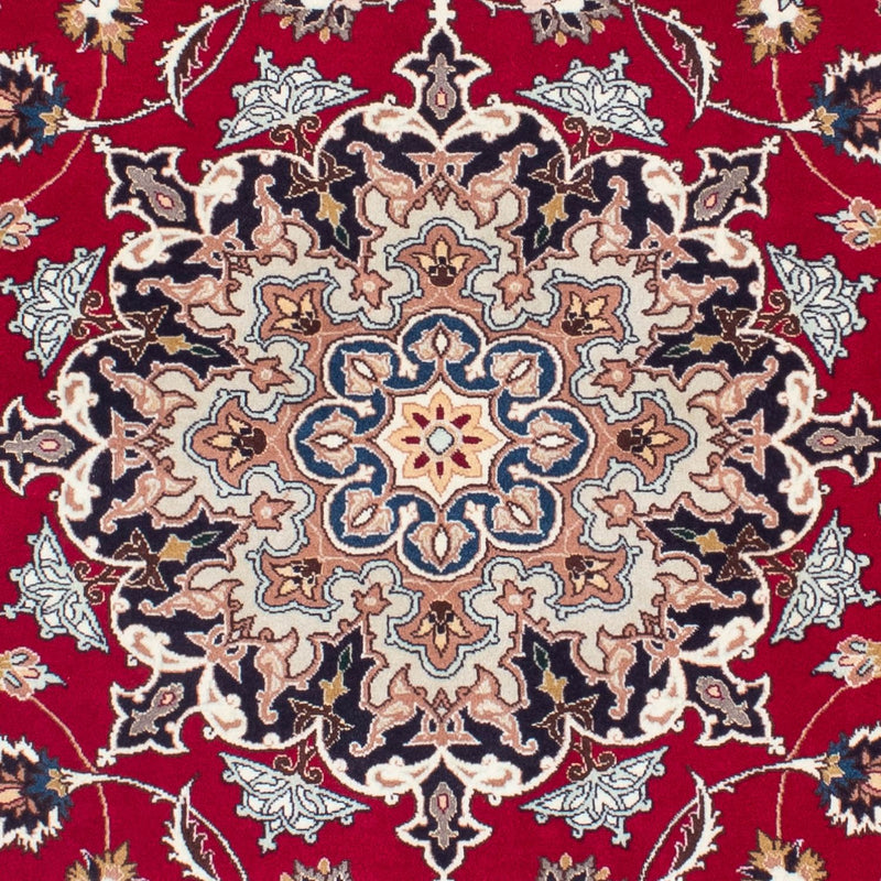 Persisk tæppe - Tabriz - Royal - 202 x 152 cm - rød