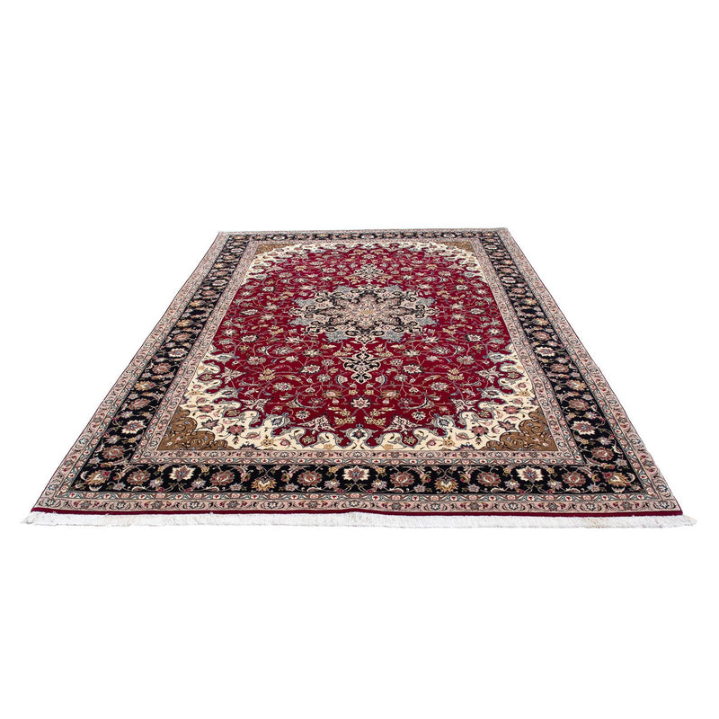 Persisk tæppe - Tabriz - Royal - 318 x 205 cm - mørkerød