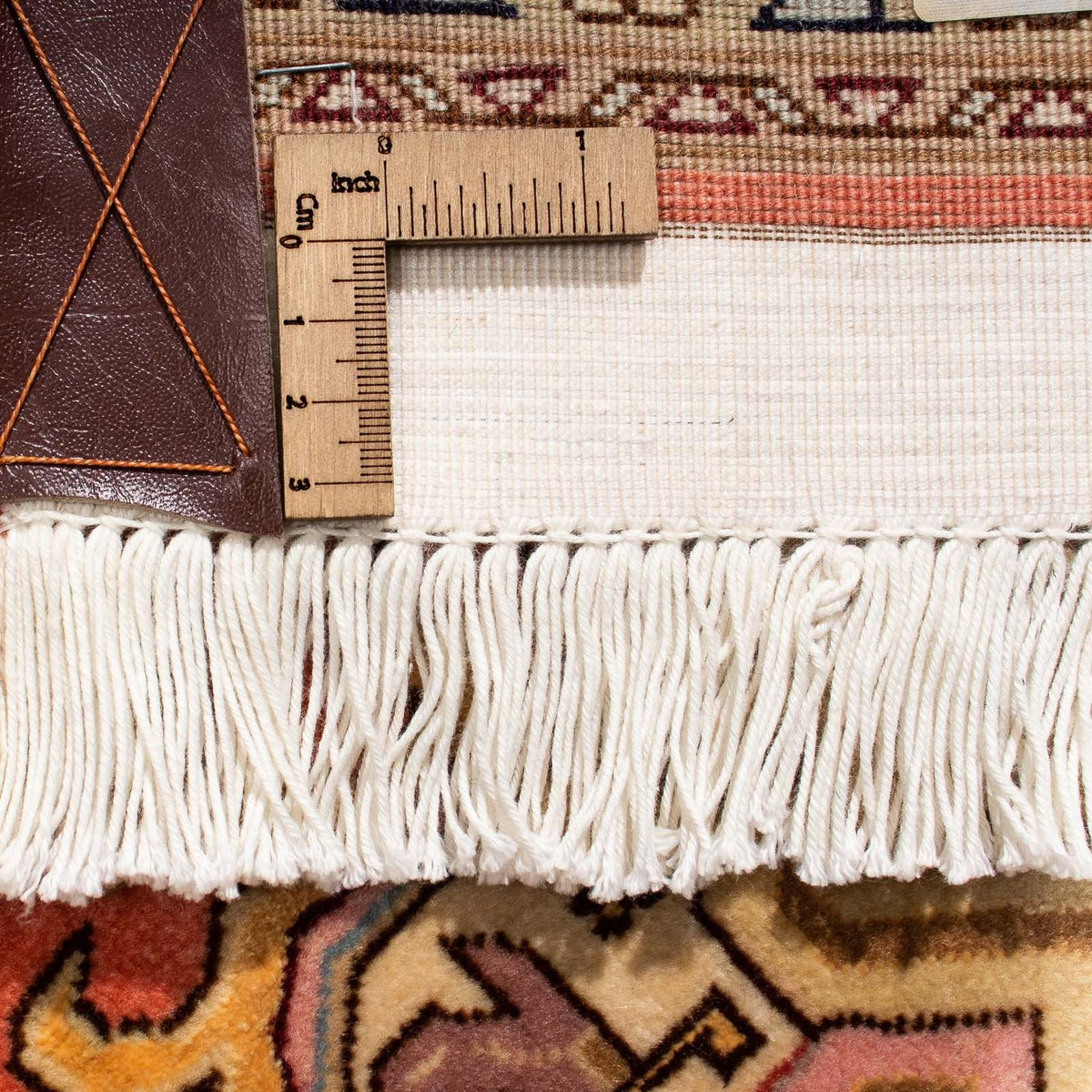 Persisk tæppe - Tabriz - Royal - 312 x 202 cm - lysrød