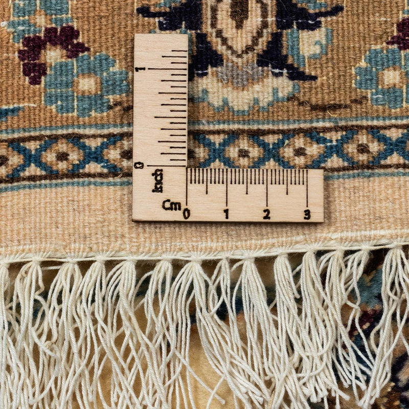 Persisk tæppe - Nain - Premium - 356 x 250 cm - mørk beige