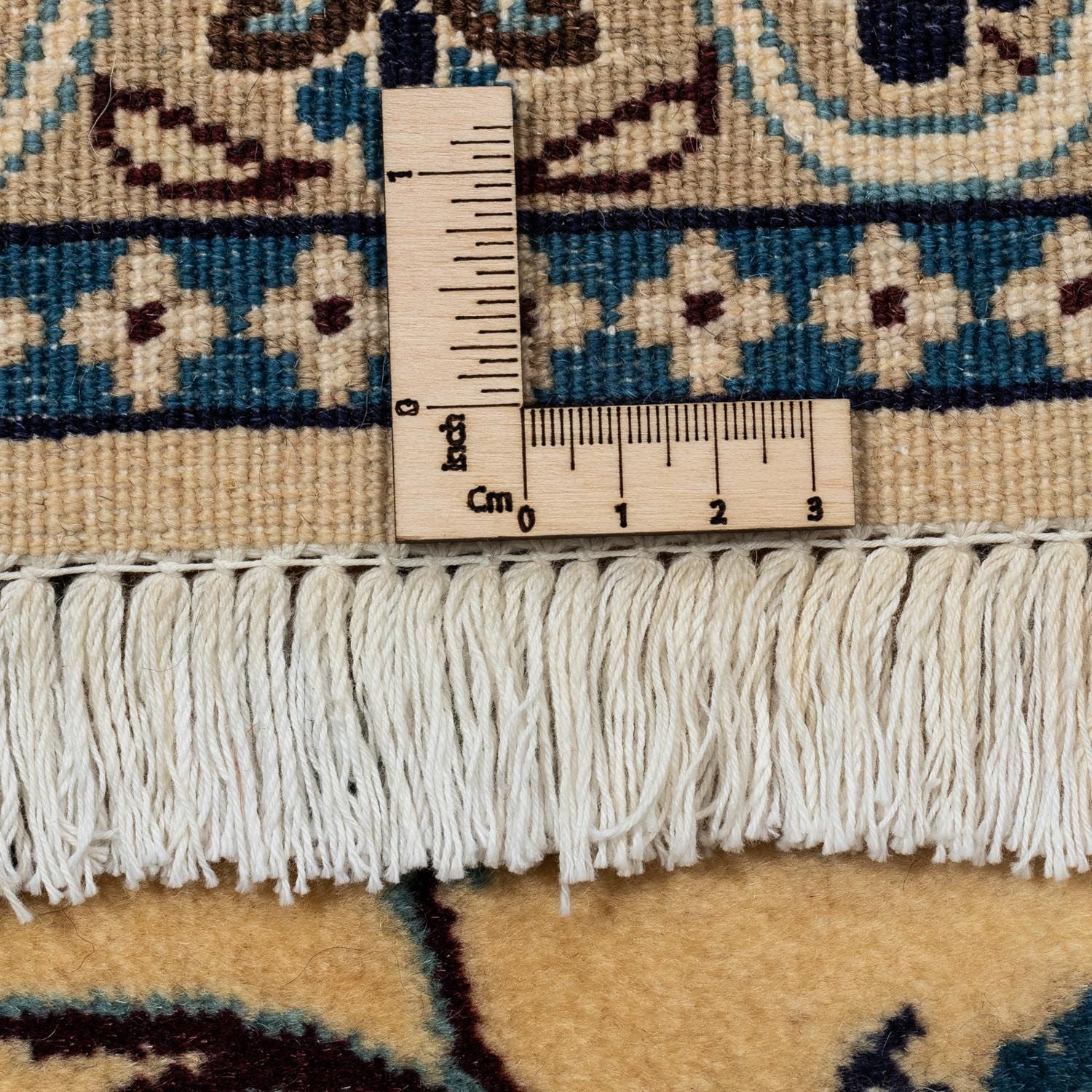 Persisk tæppe - Nain - Royal - 363 x 245 cm - beige