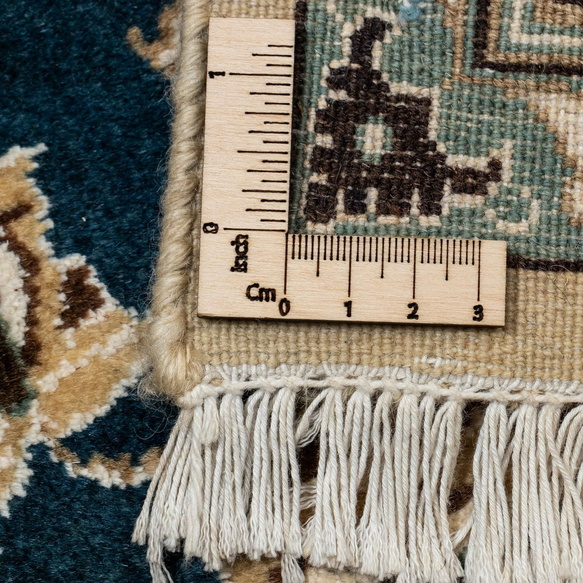 Persisk tæppe - Nain - Royal - 339 x 250 cm - mørkeblå