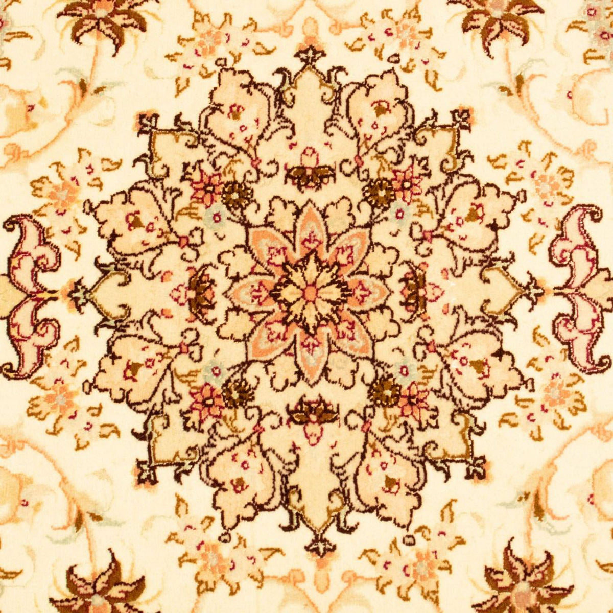 Persisk tæppe - Tabriz - Royal - 155 x 100 cm - beige