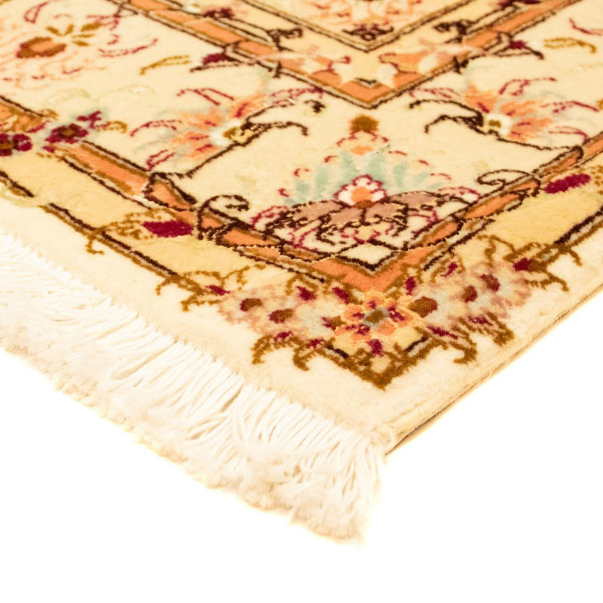 Persisk tæppe - Tabriz - Royal - 155 x 100 cm - beige
