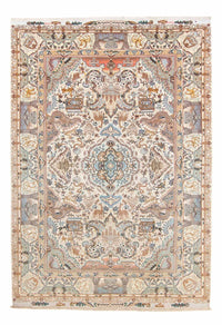 Persisk tæppe - Tabriz - Premium - 306 x 209 cm - beige
