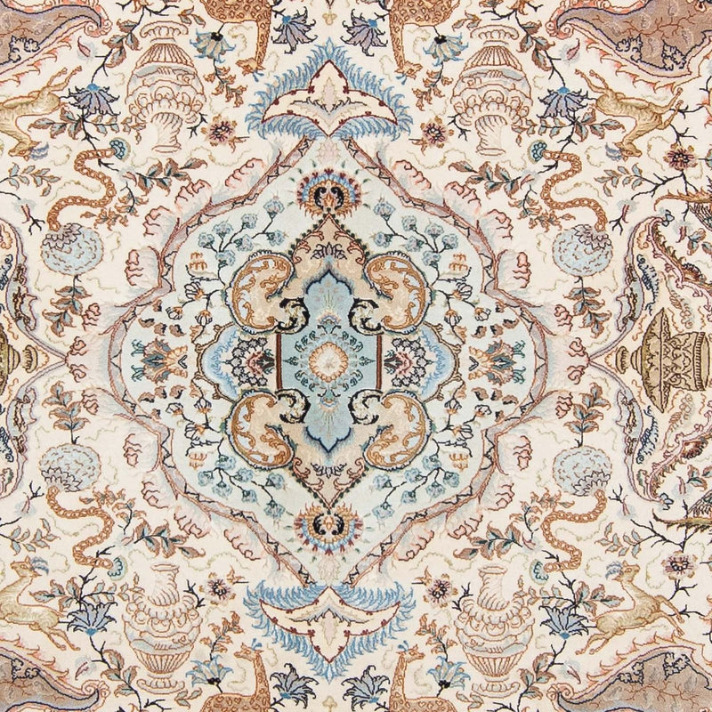 Persisk tæppe - Tabriz - Premium - 306 x 209 cm - beige
